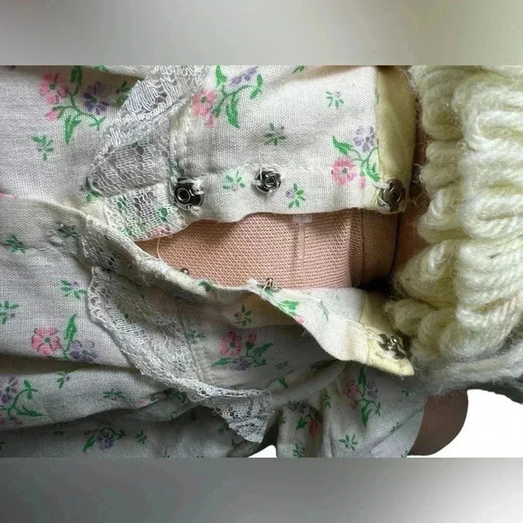 CABBAGE PATCH Vintage GIRL Doll 1978 - 82 Blue Eyes PIGTAILS Signed - Picture 4 of 7